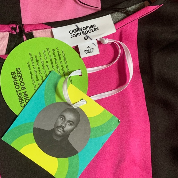 Christopher John Mixed Stripe Dress - Picture 7 of 12